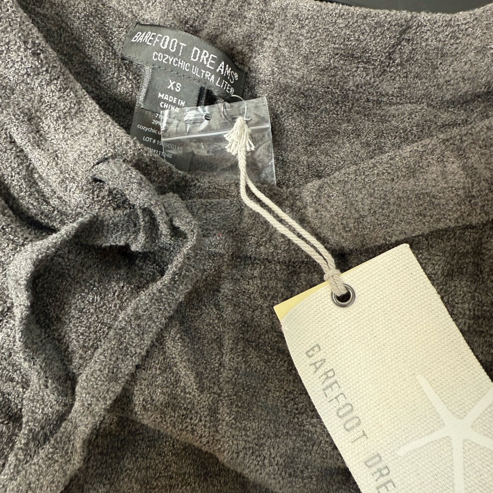 Barefoot Dreams CozyChic Ultra Lite Pants in Charcoal